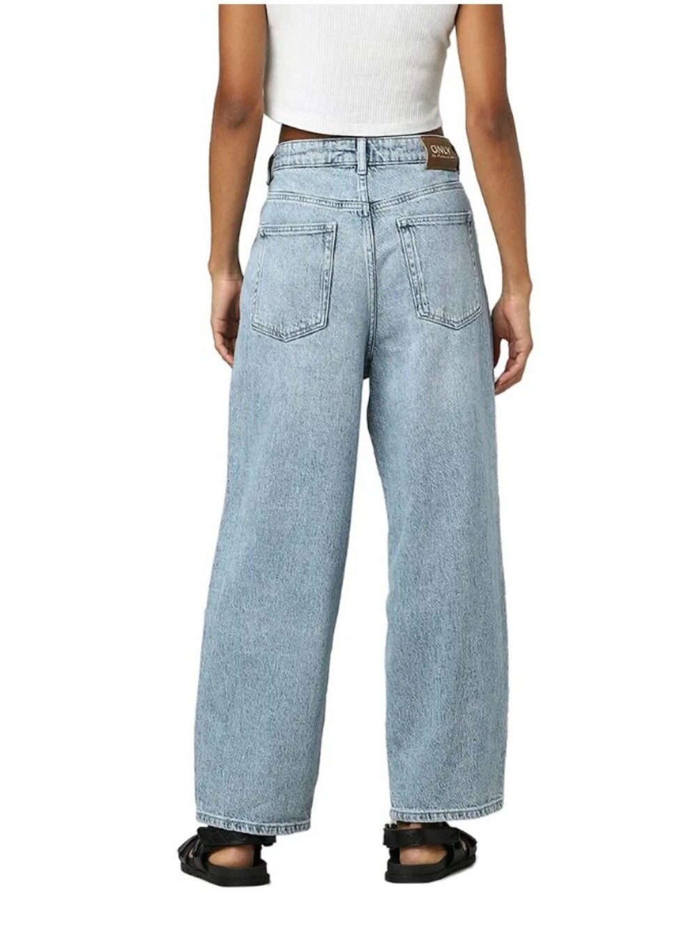 ONLY barrel jeans light wash